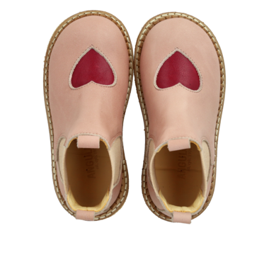 Chelsea Boot with Heart - Rosebud/Berry - MintMouse (Unicorner Concept Store)