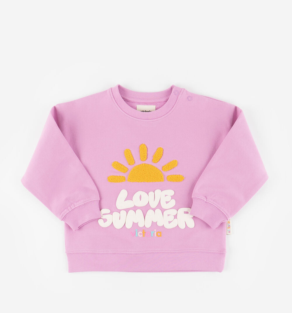(9225330) Cotton sweatshirt Love - MintMouse (Unicorner Concept Store)