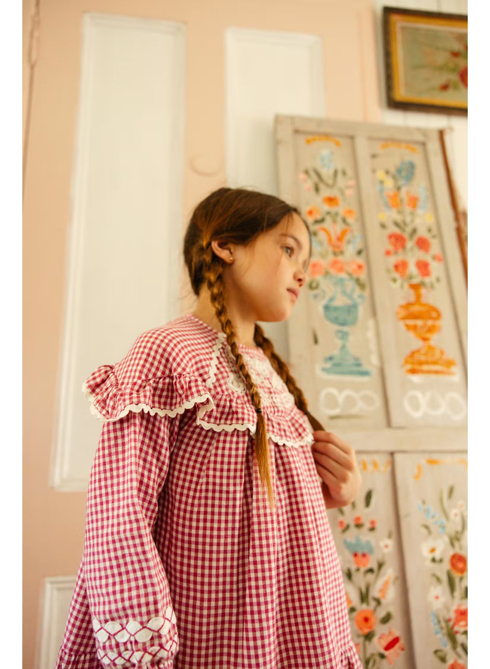 Dress Orana - Rasberry Checks