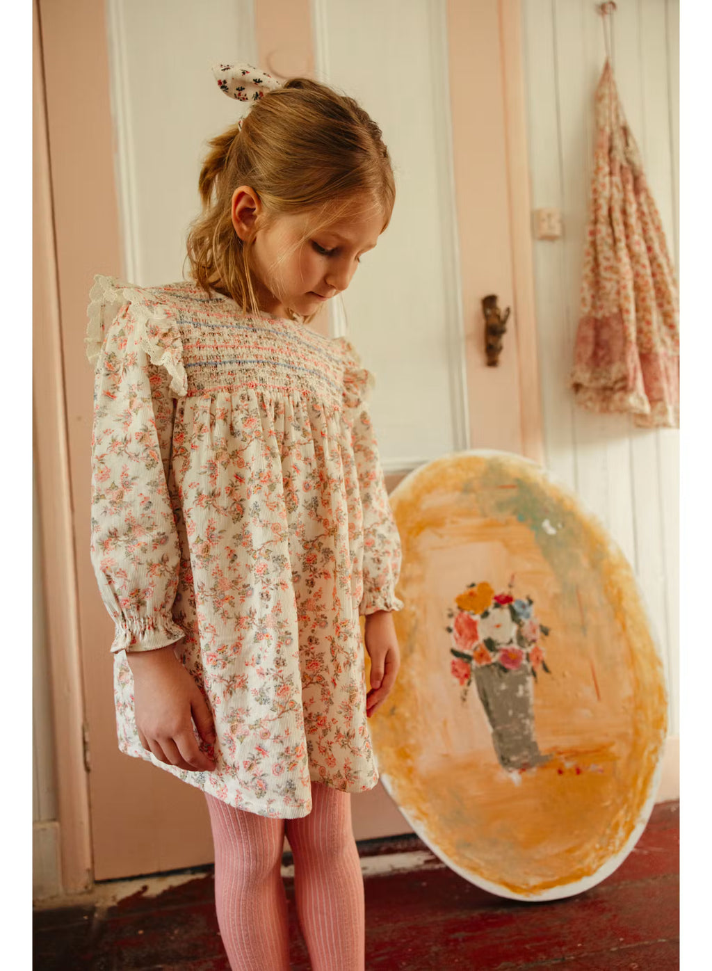 Dress Saralou - Cream Carnation Vale