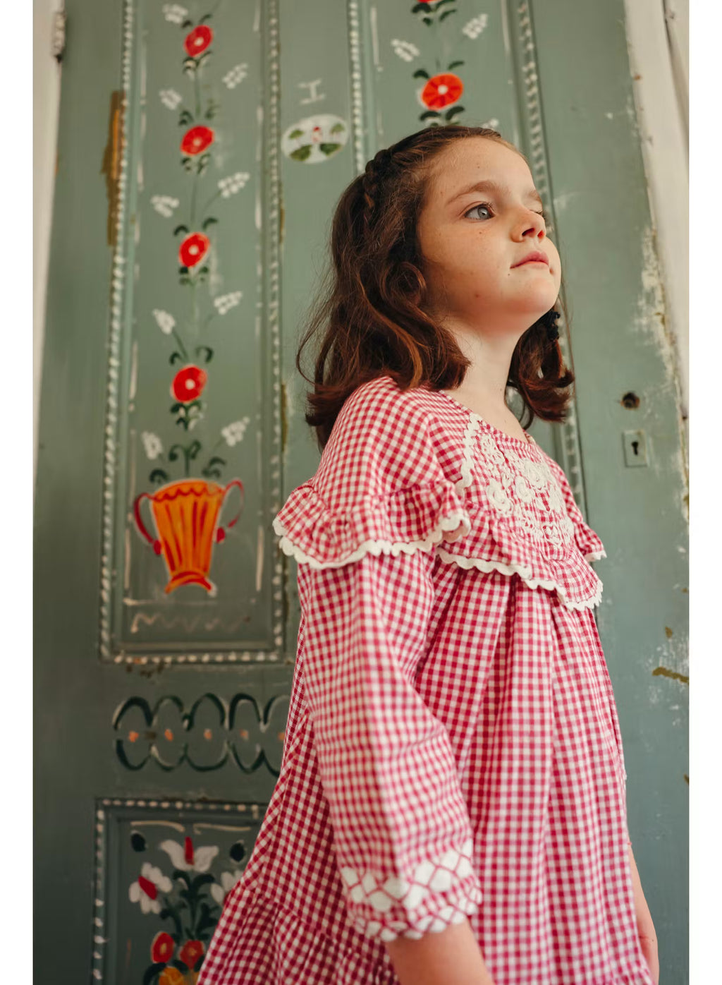 Dress Orana - Rasberry Checks