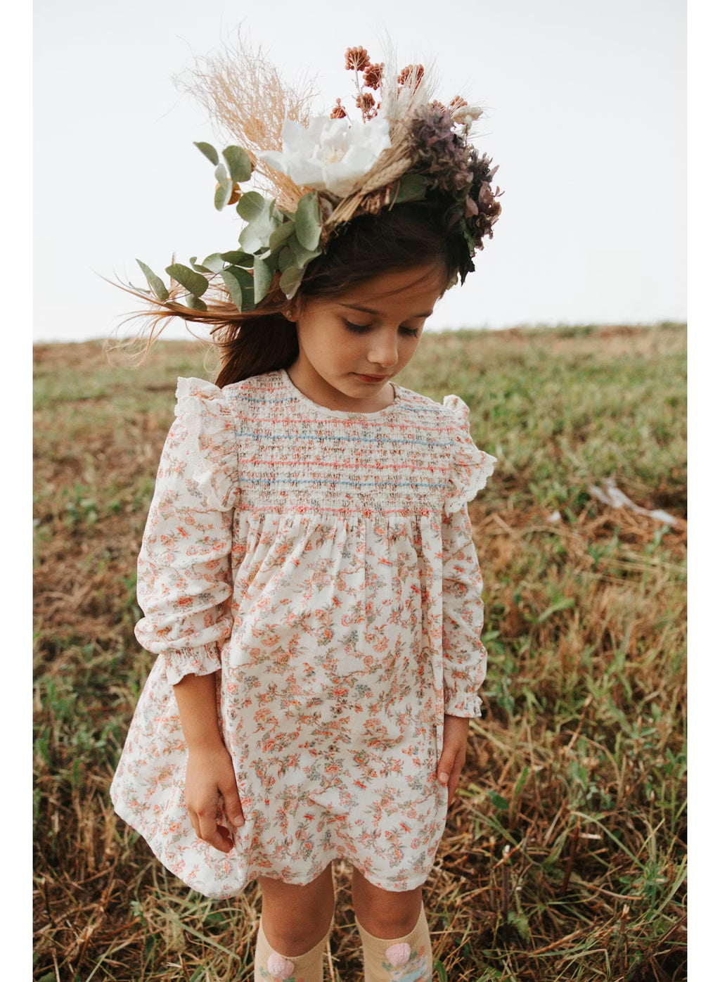 Dress Saralou - Cream Carnation Vale