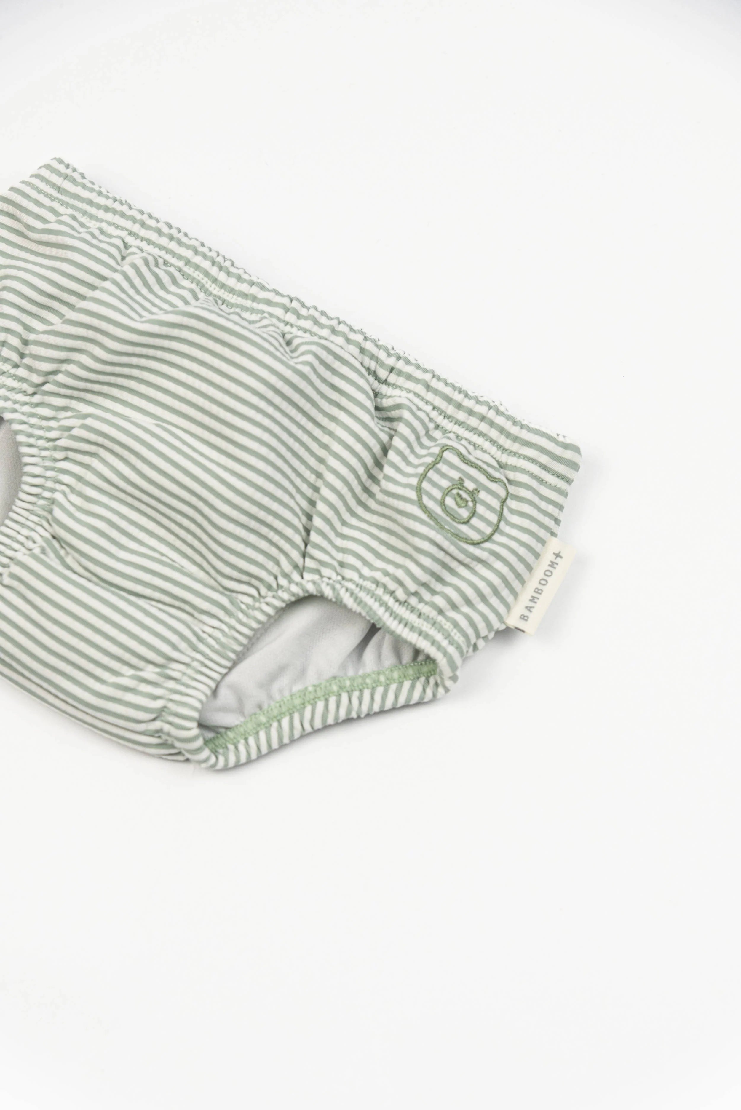 UV50+ water resistant containment swimsuit - BLUE STRIPES BEAR - MintMouse (Unicorner Concept Store)