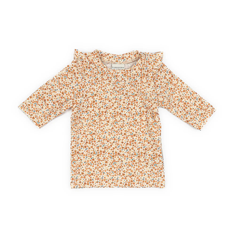 T-shirt Sea 3/4 Sleeves UV50+- Baby Girl - Rosy Garden - MintMouse (Unicorner Concept Store)