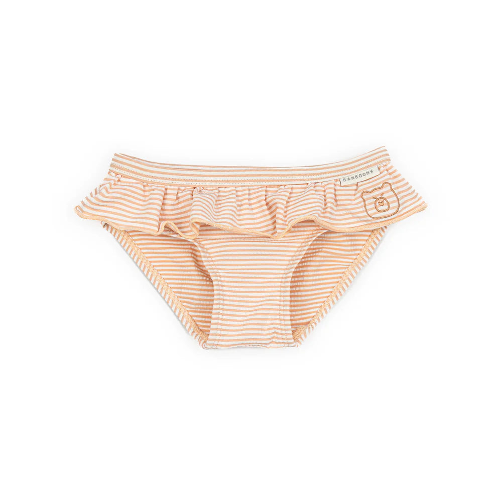 UV50+ Swimsuit - Girl Pink Stripes Bear - MintMouse (Unicorner Concept Store)