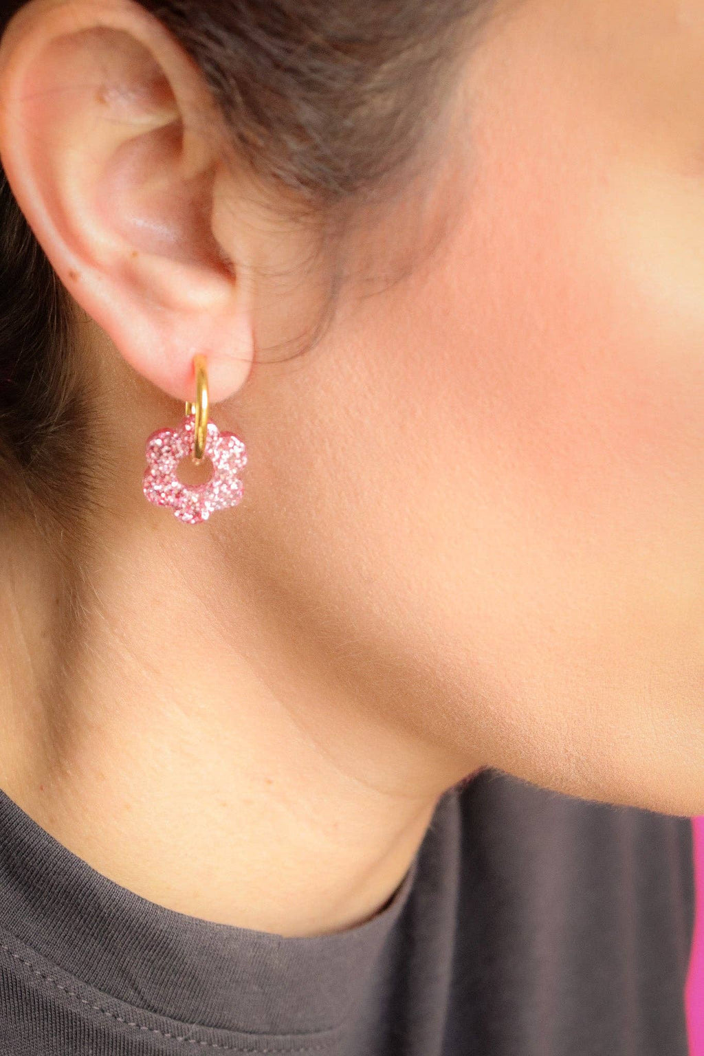 Isabelle Rose earrings: Resin flowers only x2 - MintMouse (Unicorner Concept Store)