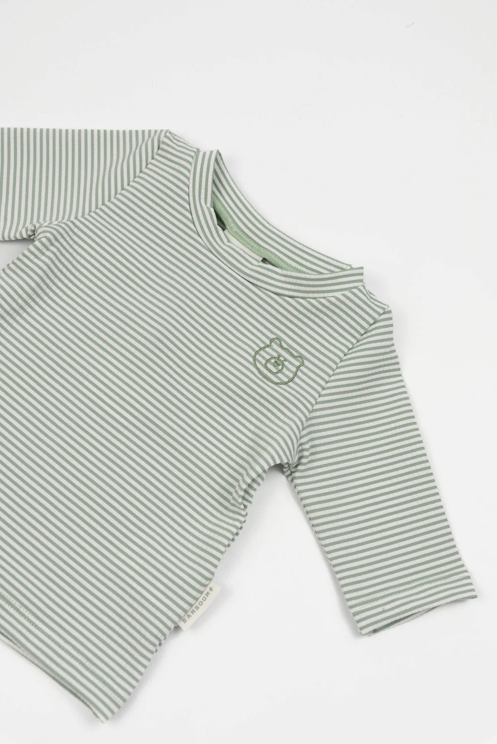 UV50+ 3/4 Sleeve T-shirt Boy -  BLUE STRIPES BEAR - MintMouse (Unicorner Concept Store)