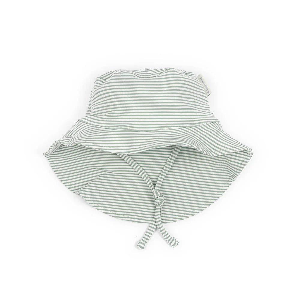 UV50+ Beach Cap - Blue Stripes Bear - MintMouse (Unicorner Concept Store)