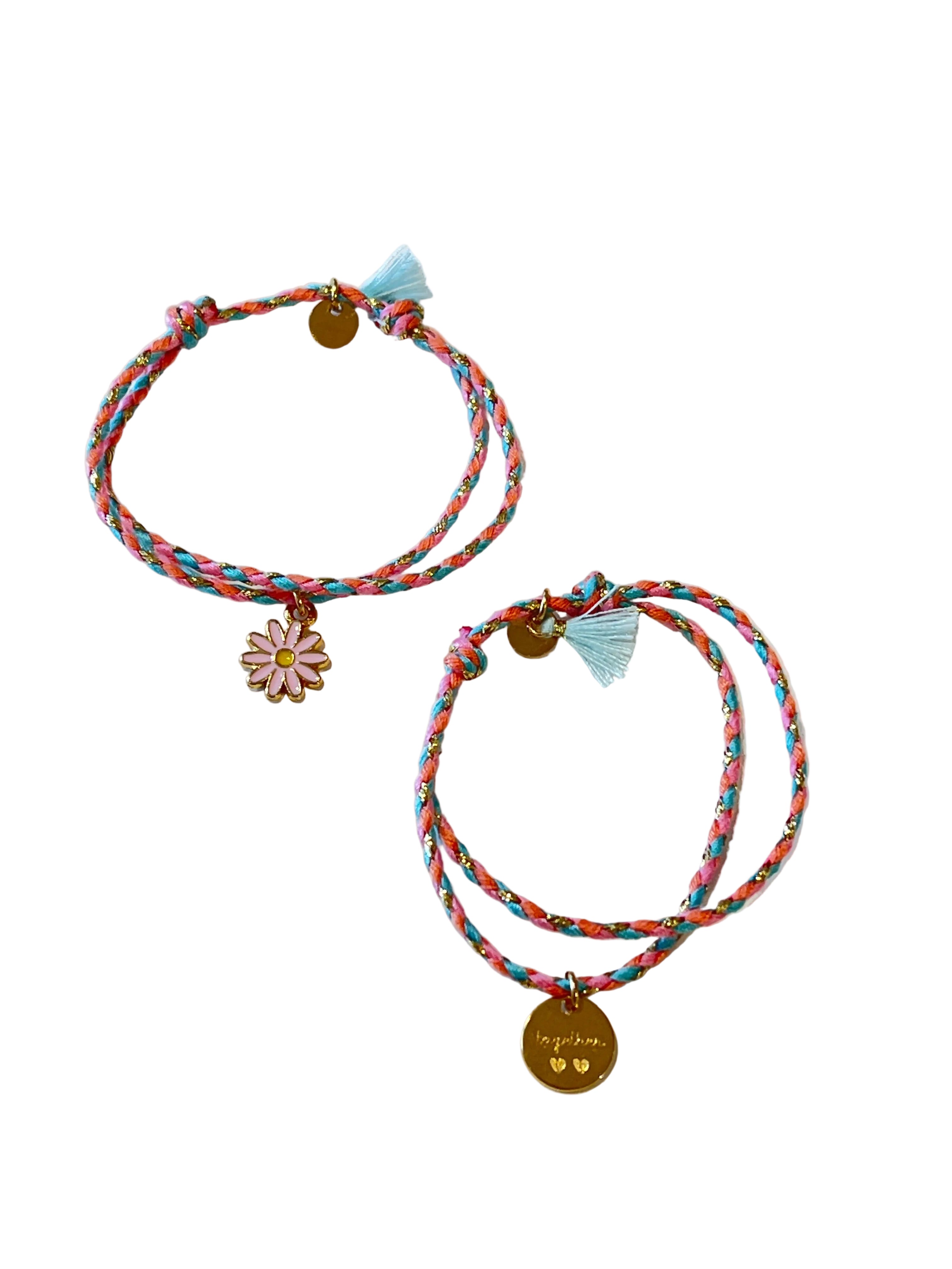 Bracelet Tressé Médaille - MintMouse (Unicorner Concept Store)