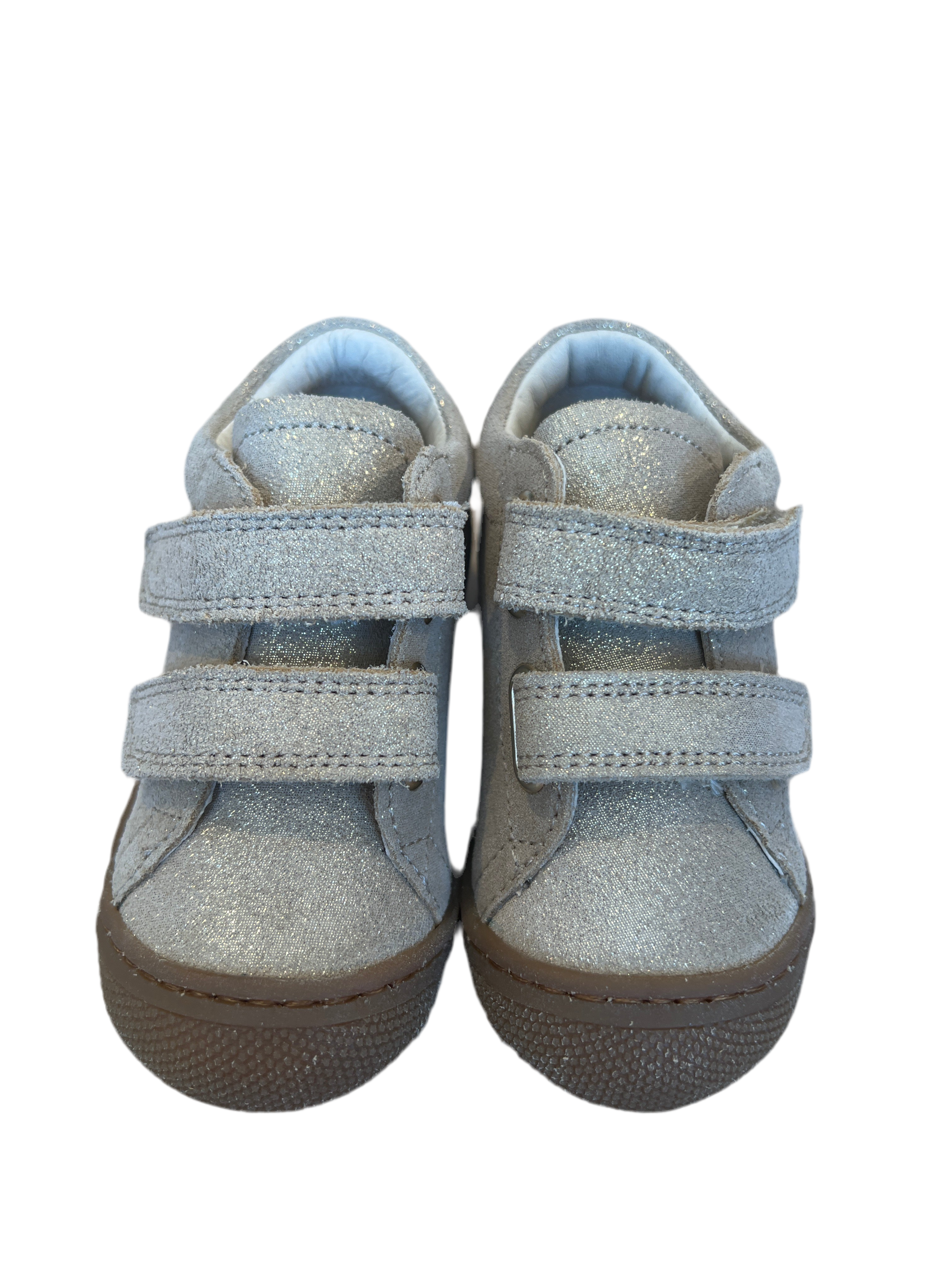 Naturino Cocoon VL Suede Glitter - Platinum - MintMouse (Unicorner Concept Store)