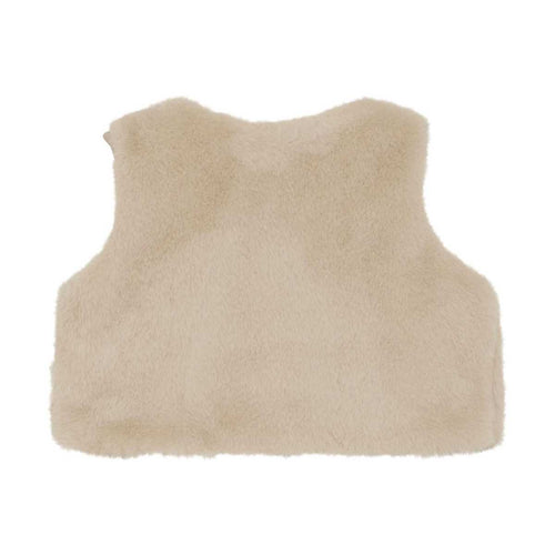 (114126) Vest Fake Fur - Smoke Gray - MintMouse (Unicorner Concept Store)