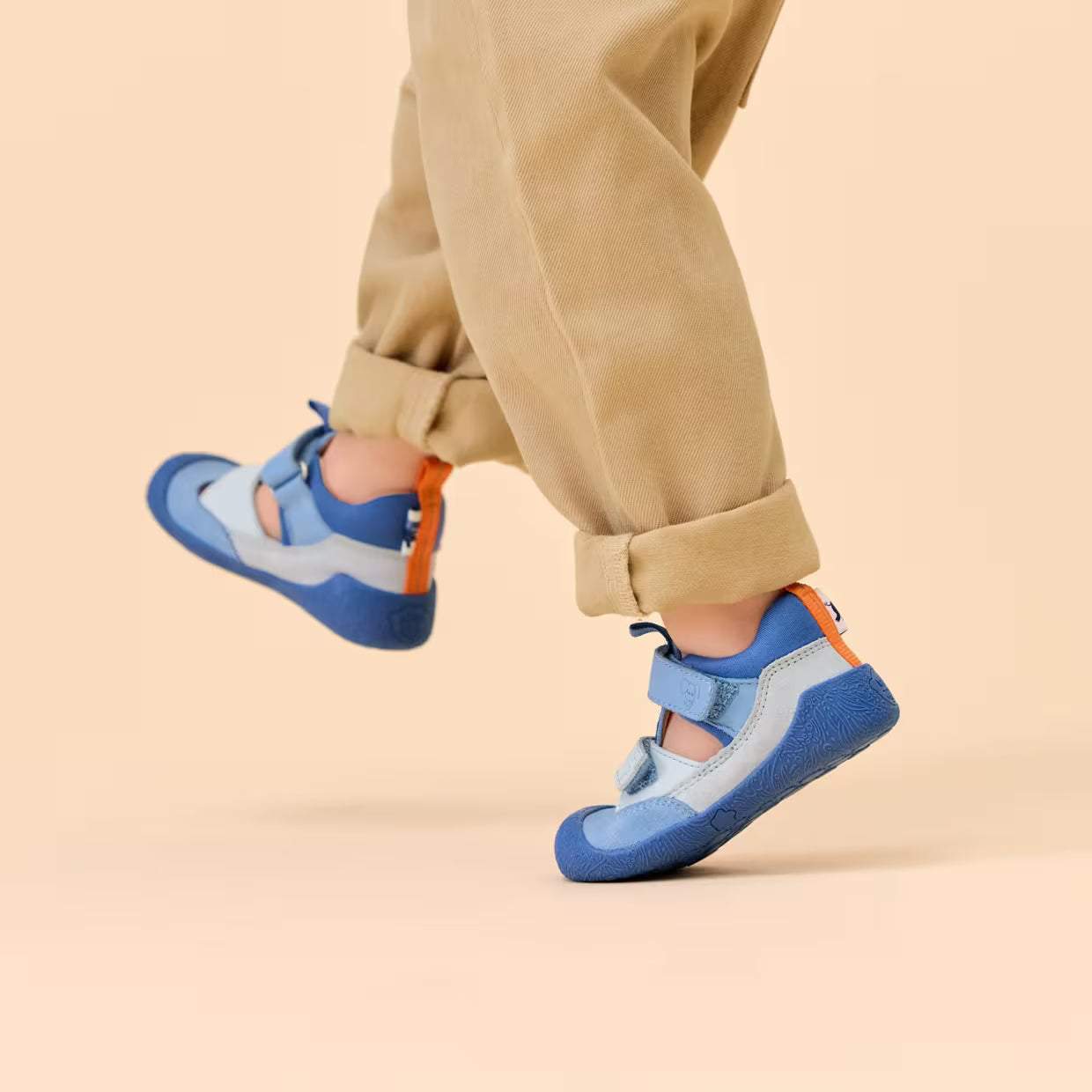 (01635_30119) Prewalker Sandal Leather Freely Elephant - MintMouse (Unicorner Concept Store)