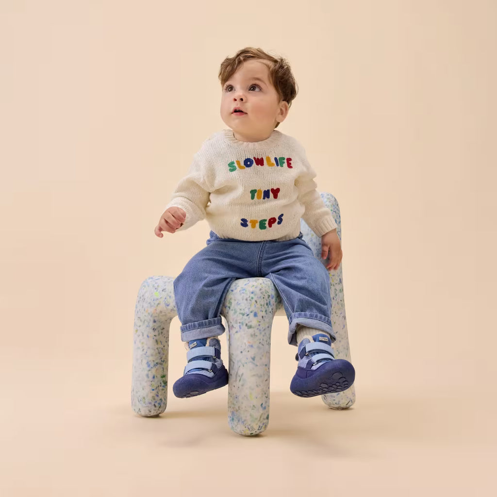 (01502-30231) Prewalker Midboot Vegan Snuggy Elephant - MintMouse (Unicorner Concept Store)