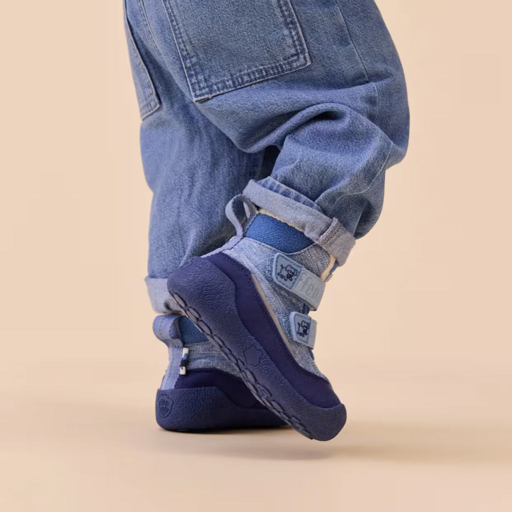 (01502-30231) Prewalker Midboot Vegan Snuggy Elephant - MintMouse (Unicorner Concept Store)