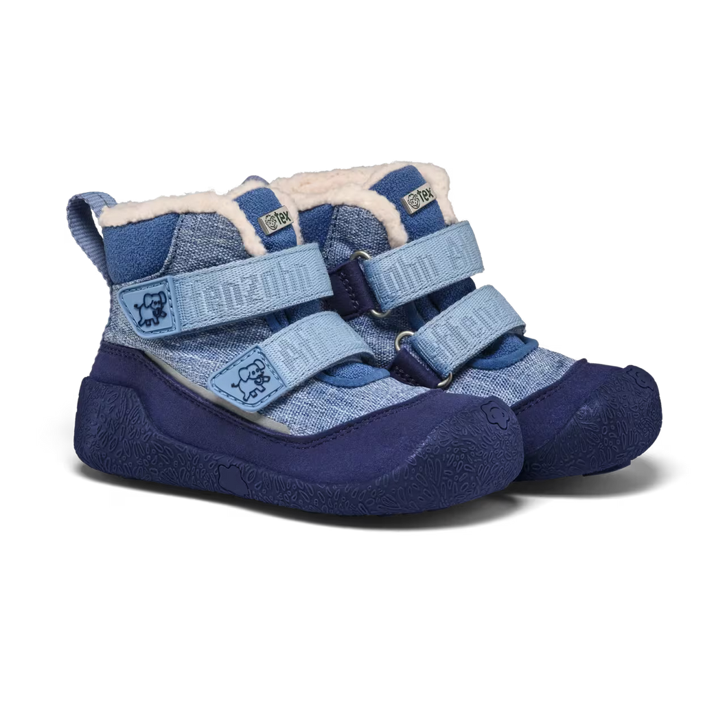 (01502-30231) Prewalker Midboot Vegan Snuggy Elephant - MintMouse (Unicorner Concept Store)