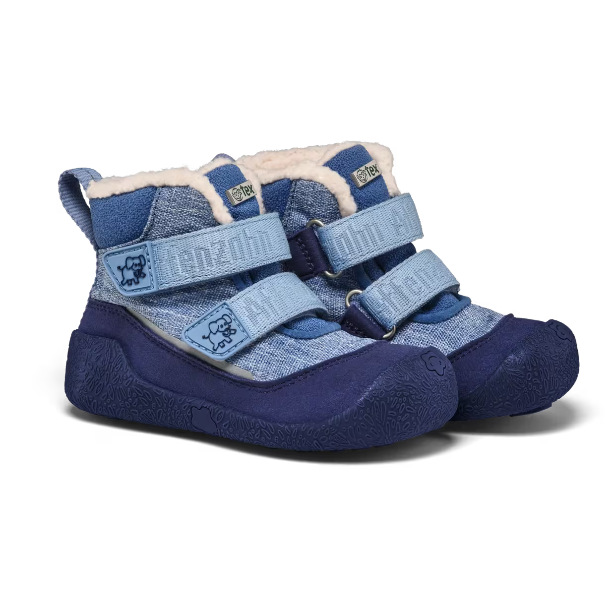 (01502-30231) Prewalker Midboot Vegan Snuggy Elephant - MintMouse (Unicorner Concept Store)