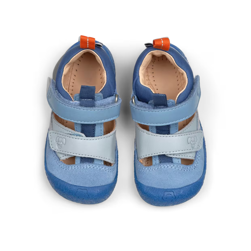(01635_30119) Prewalker Sandal Leather Freely Elephant - MintMouse (Unicorner Concept Store)