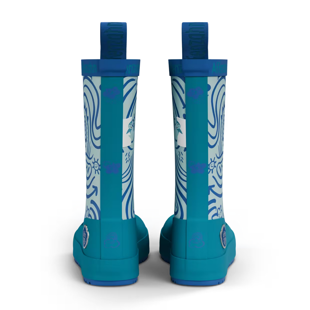 (01638-30228-710) Rainboot Vegan Plashy Shark - MintMouse (Unicorner Concept Store)