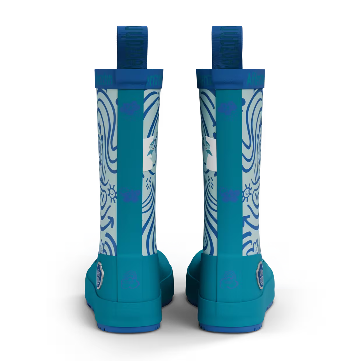 (01638-30228-710) Rainboot Vegan Plashy Shark - MintMouse (Unicorner Concept Store)