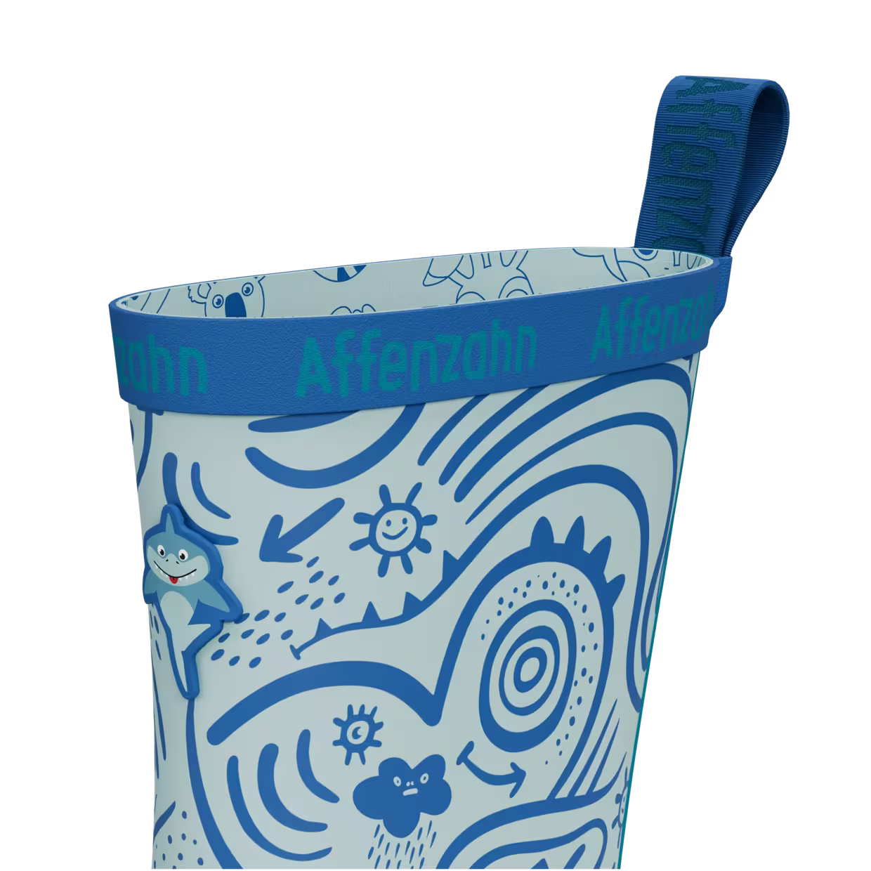 (01638-30228-710) Rainboot Vegan Plashy Shark - MintMouse (Unicorner Concept Store)