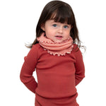Aha - Tube Scarf Cloudberry with Pale Blush contrast
