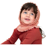 Aha - Tube Scarf Cloudberry with Pale Blush contrast