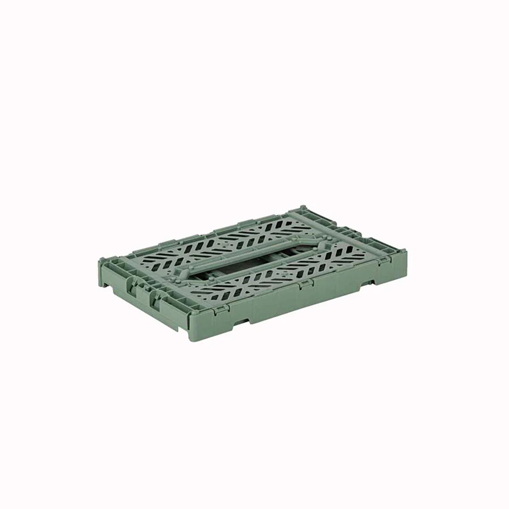 Aykasa Foldable Box - 26x17x10 cm - Mini Almond Green