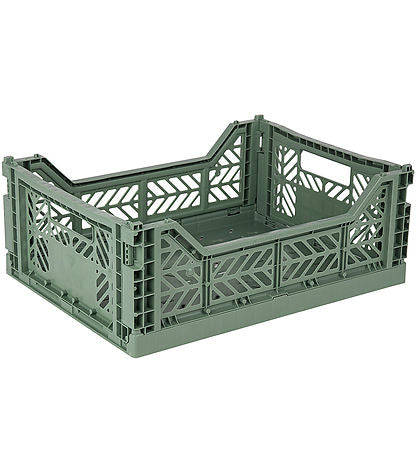 Aykasa Foldable Box - 40x30x15 cm - Midi - Almond Green - MintMouse (Unicorner Concept Store)
