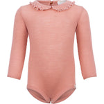 Athena - Onesie Cloudberry with Pale Blush contrast