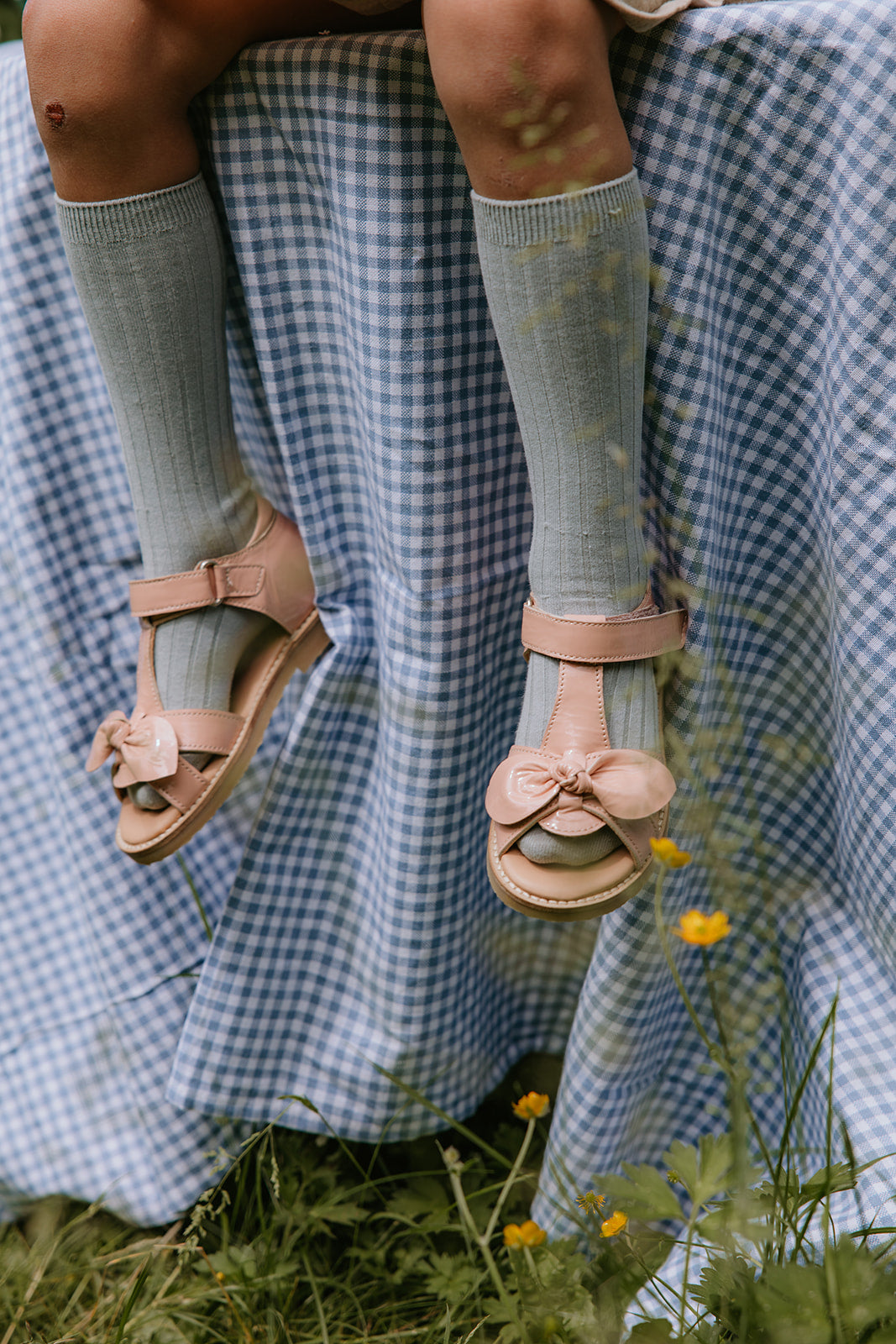 (20598/A) Bow Sandal Peach Patent - MintMouse (Unicorner Concept Store)