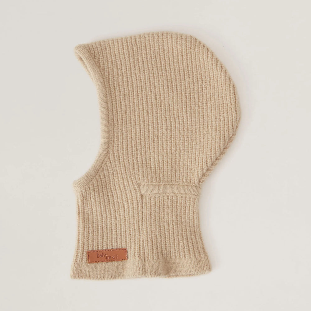 Baby Mocs Balaclava Beige