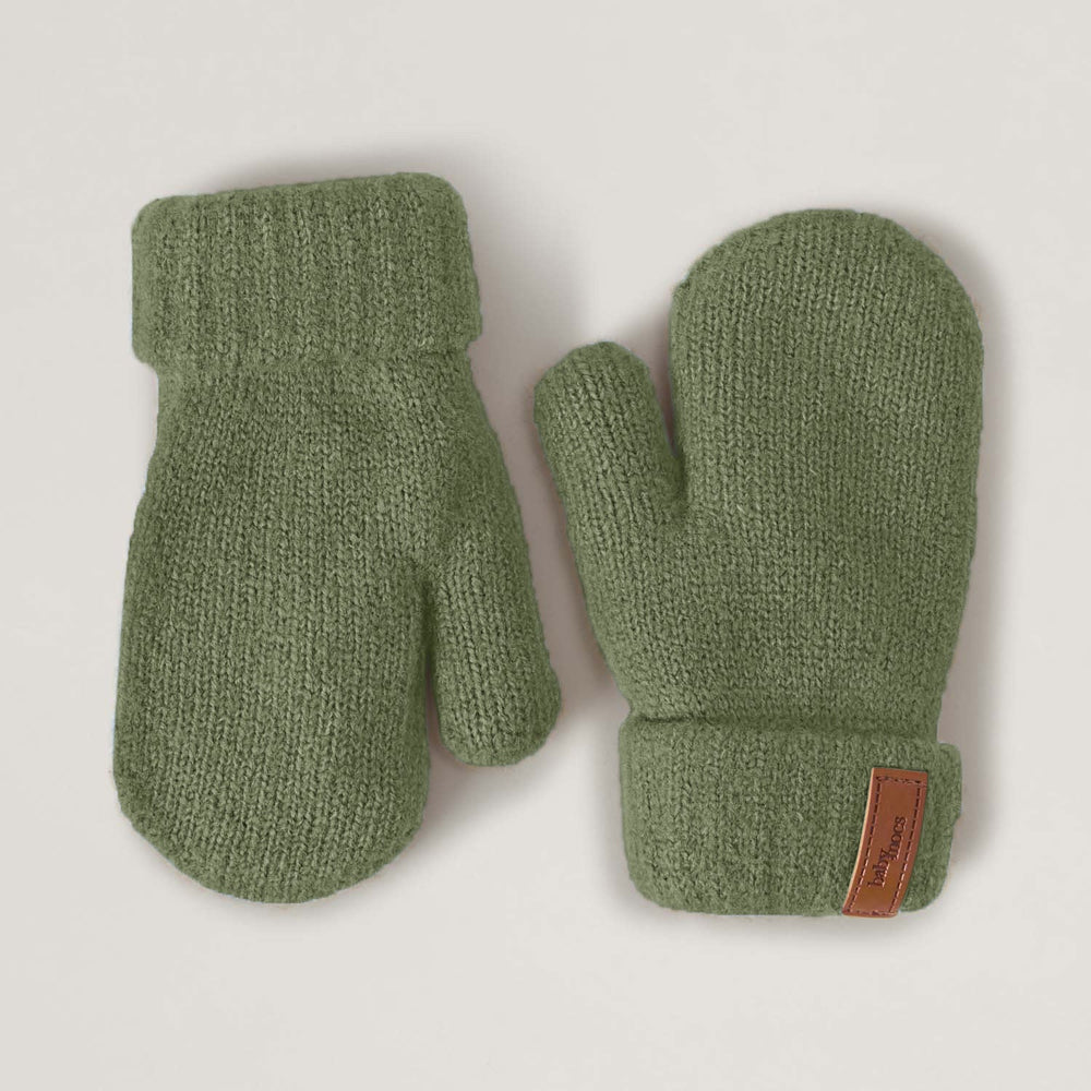 Baby Mocs - Mittens Olive