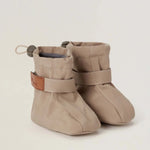 Baby Mocs Soft Snow Boots Dark Beige