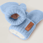 Baby Mocs - Mittens Blue