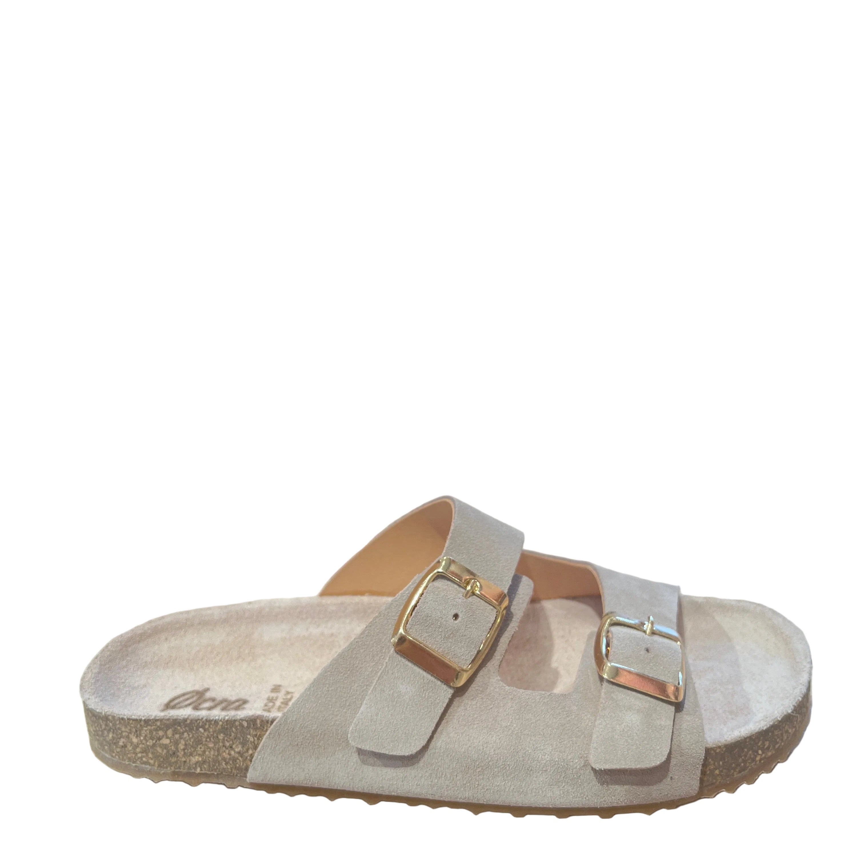 (291) Ocra Sandals Mules - Beige - MintMouse (Unicorner Concept Store)