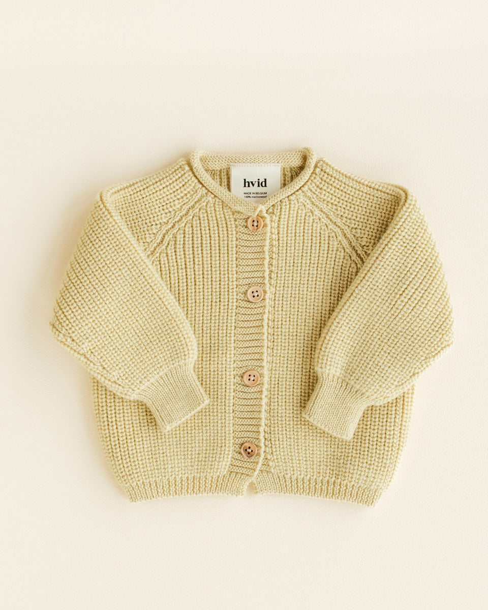 HVID Cardigan inga Light yellow - MintMouse (Unicorner Concept Store)