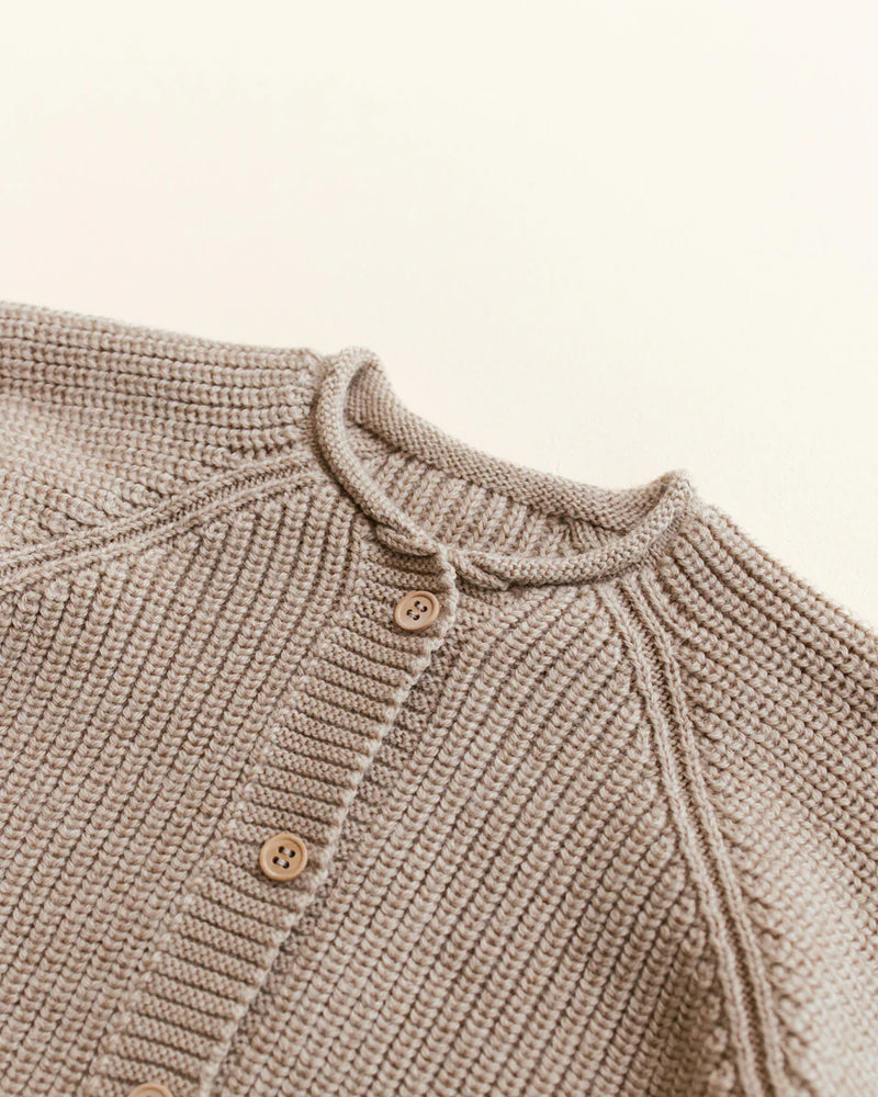HVID Cardigan inga sand