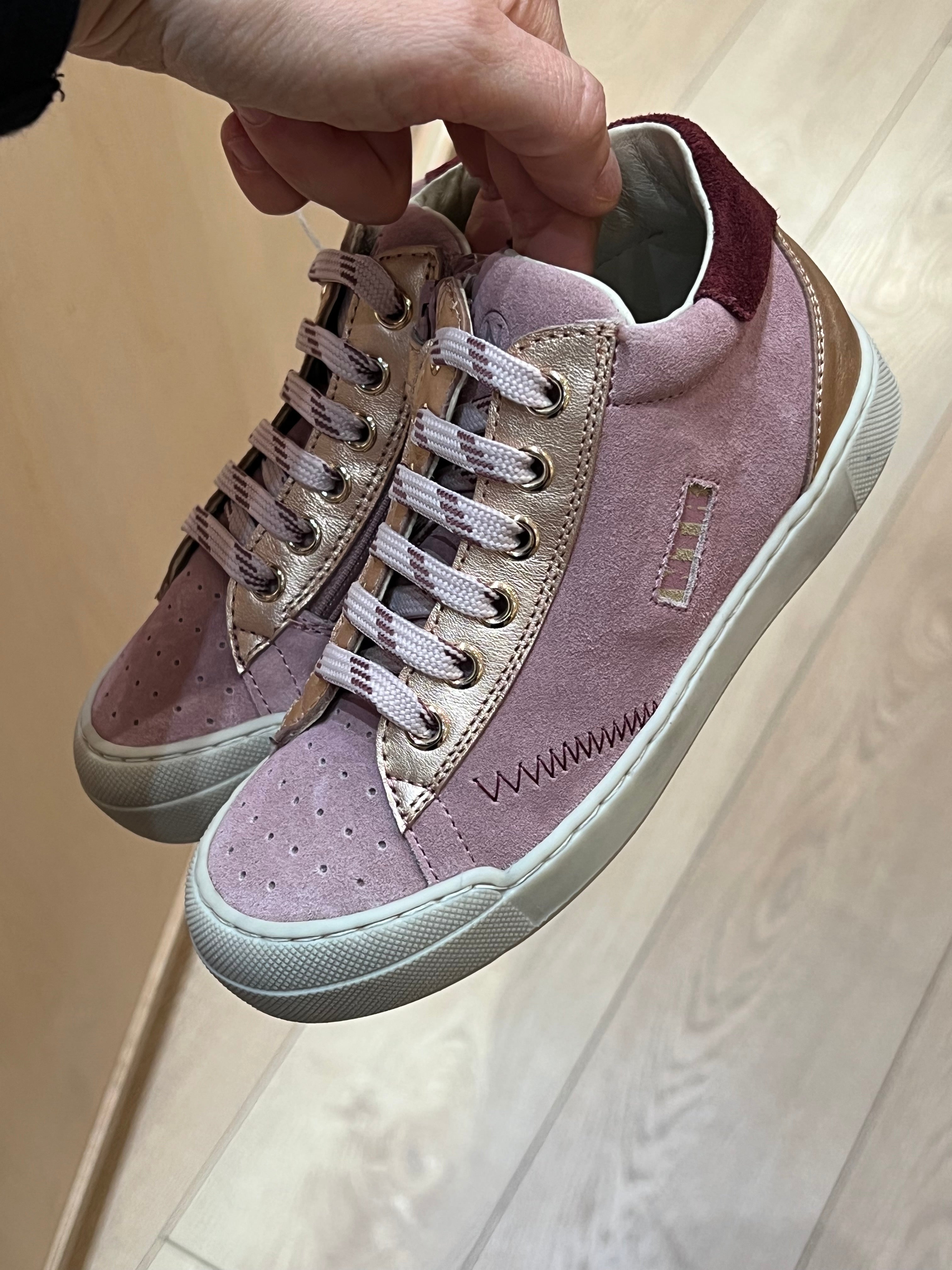 Naturino Faluk High Zip CR.Delave/Metallic Matt Rose - Cipria - Rubino - MintMouse (Unicorner Concept Store)