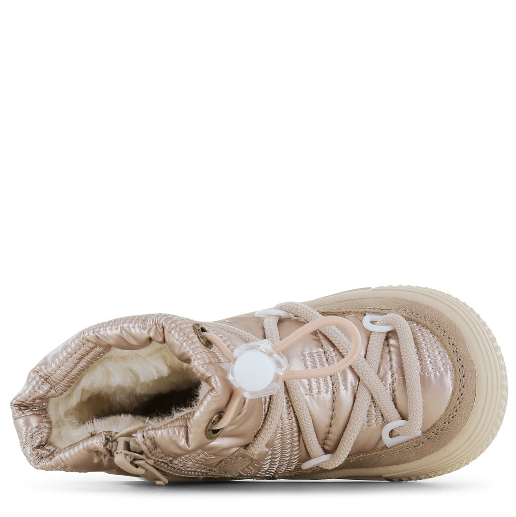 (CH24W005-B) Winter Boots Chunky Baby Champagne - MintMouse (Unicorner Concept Store)