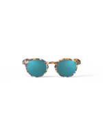 Adult sunglasses | #H Blue Tortoise Blue Mirror Lenses