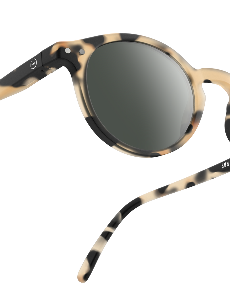 Adult sunglasses | #H Light Tortoise Grey Lenses