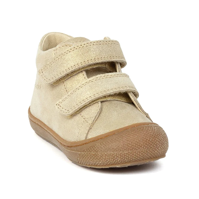 Naturino Cocoon VL Suede Glitter Platinum