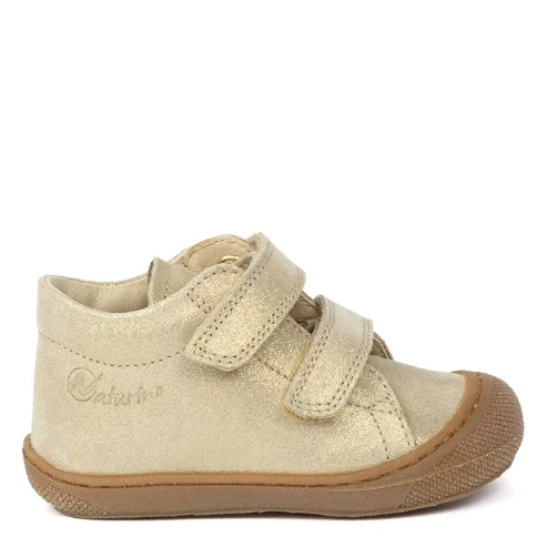 Naturino Cocoon VL Suede Glitter Platinum