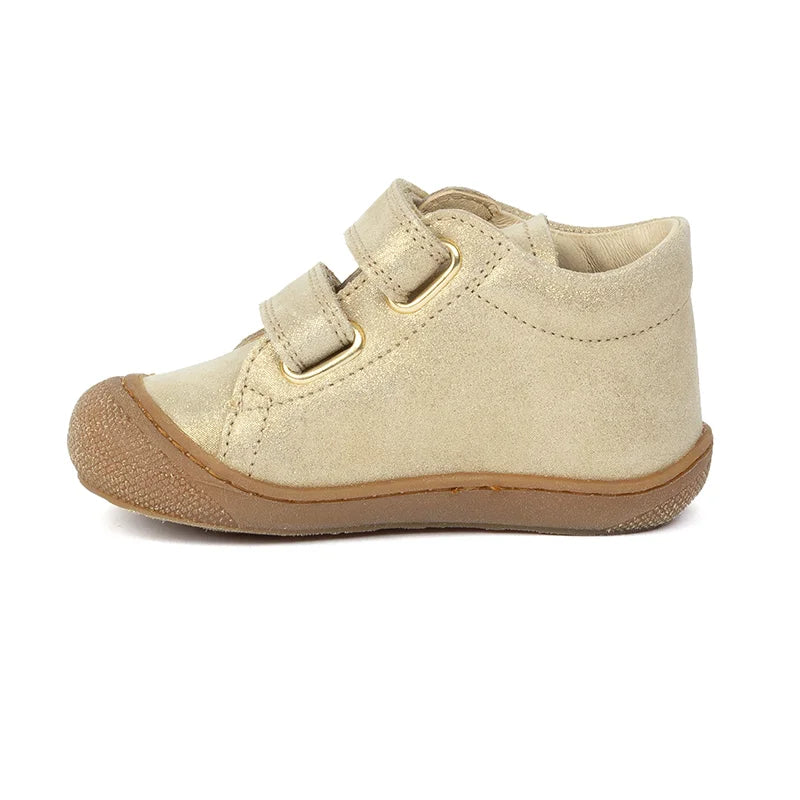 Naturino Cocoon VL Suede Glitter Platinum