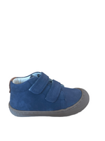 (E2810C-4) Emel first shoes with bumper Navy Blue