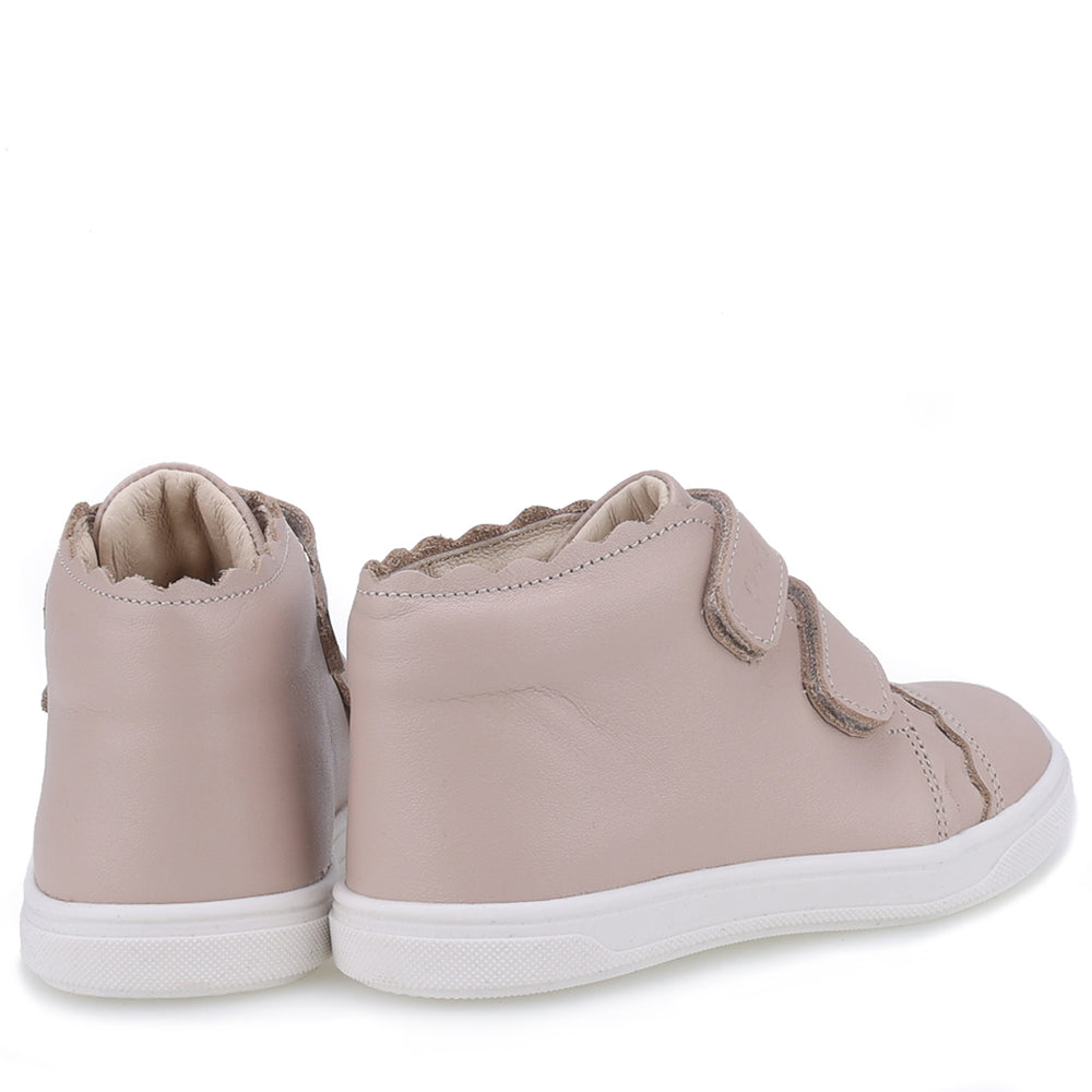 (2671-4) Emel shoes velcro trainers pink