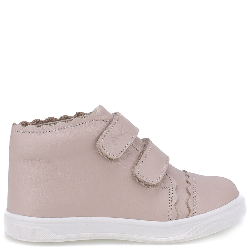 (2671-4) Emel shoes velcro trainers pink