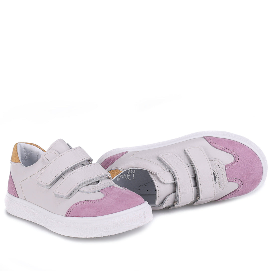 (2708D-38) Low Velcro sneakers White Fushia - MintMouse (Unicorner Concept Store)
