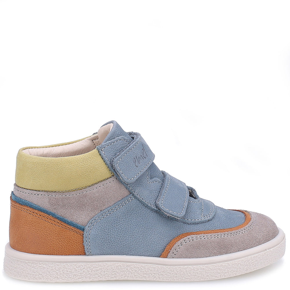 (2754D-5) Emel velcro shoes - multicolor