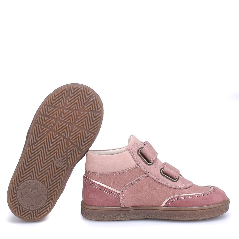 (2754D-7) Emel velcro shoes - Pink - MintMouse (Unicorner Concept Store)